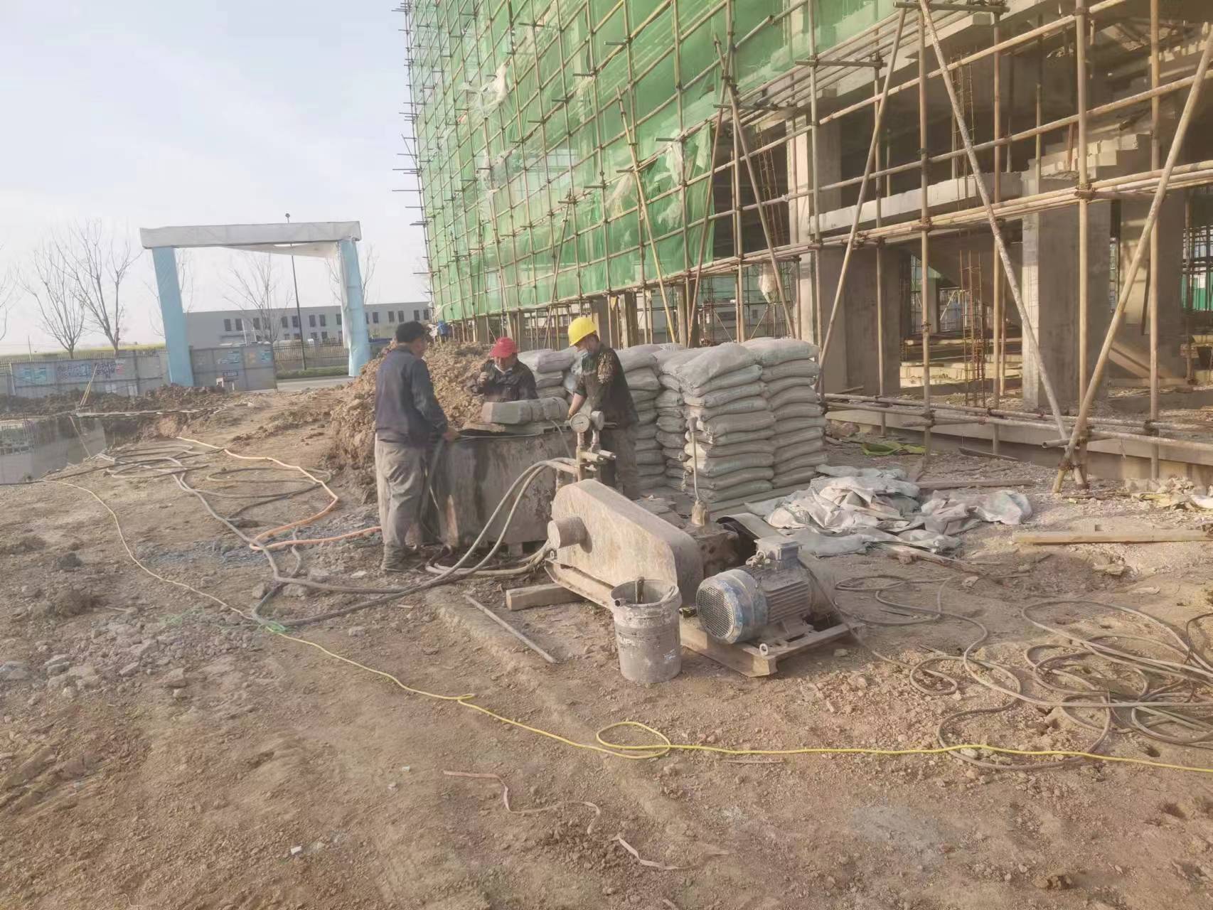 金江镇别墅下沉注浆