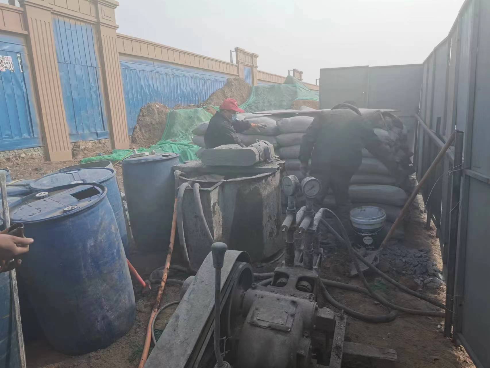 金江镇房屋下沉注浆